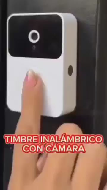 TIMBRE CON CAMARA INALAMBRICO